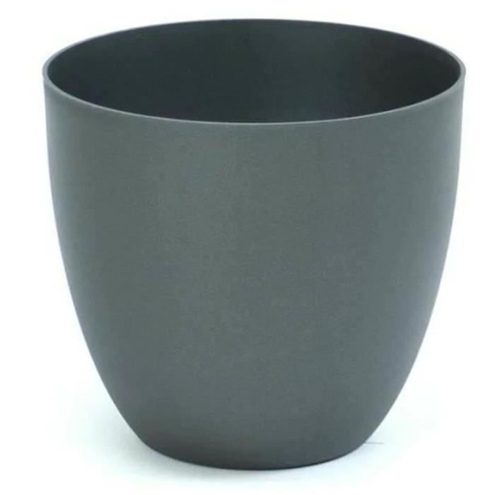 PLASTIKEN Bol Tes Cuenco - Ø38 x 33 cm - Gris anthracite PLASTIKEN