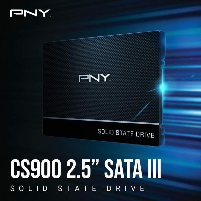 PNY - CS900 SATA - Disque SSD - 2,5 - 250GB - Paloma Tech