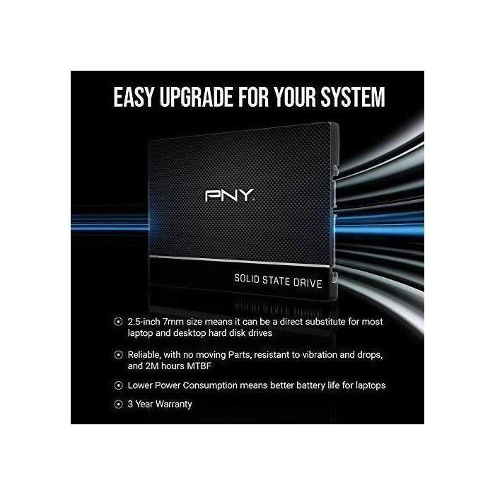 PNY - CS900 SATA - Disque SSD - 2,5 - 500GB - Paloma Tech