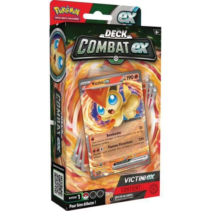 Pokémon: Deck de combat ex Miraidon ex ou Victini ex