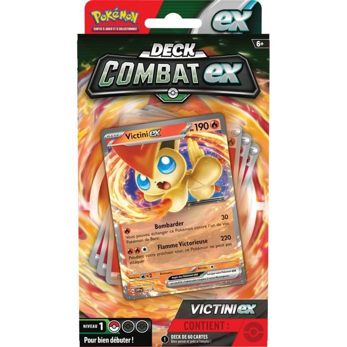 Pokémon: Deck de combat ex Miraidon ex ou Victini ex