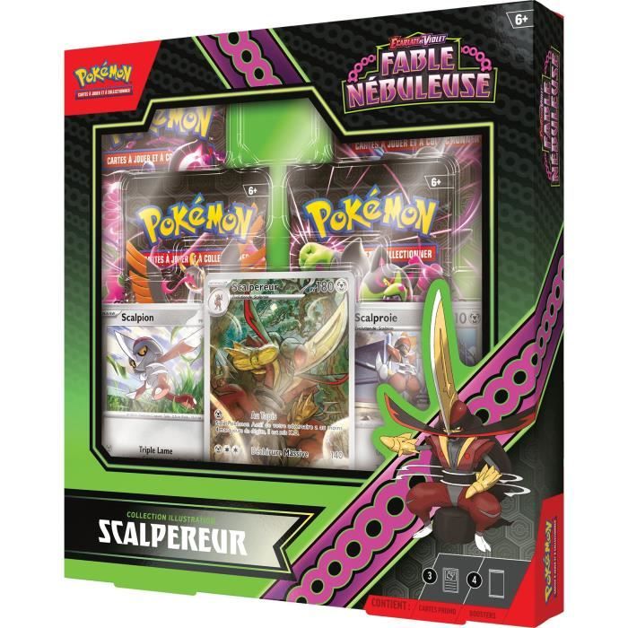 Pokémon EV65: Coffret Illustration Scalpereur