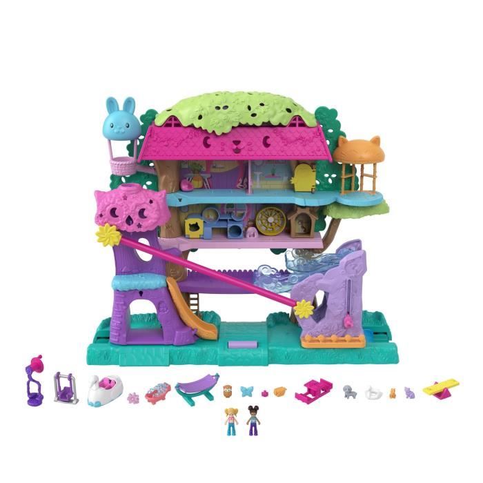 Polly Pocket-Pollyville-La Maison dans les Arbres a partir de 4 ans HHJ06