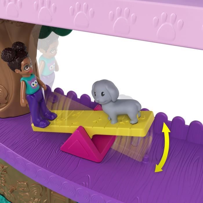 Polly Pocket-Pollyville-La Maison dans les Arbres a partir de 4 ans HHJ06