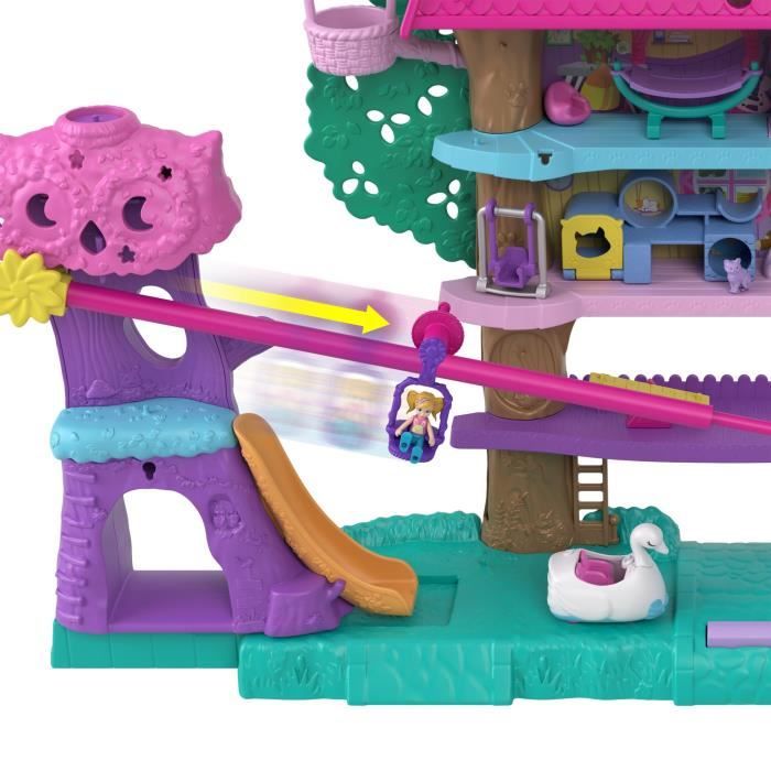 Polly Pocket-Pollyville-La Maison dans les Arbres a partir de 4 ans HHJ06