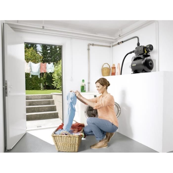 Pompe de surface automatique Karcher BP 3.200 Home pour l'alimentation domestique a partir de l'eau récupérée KARCHER