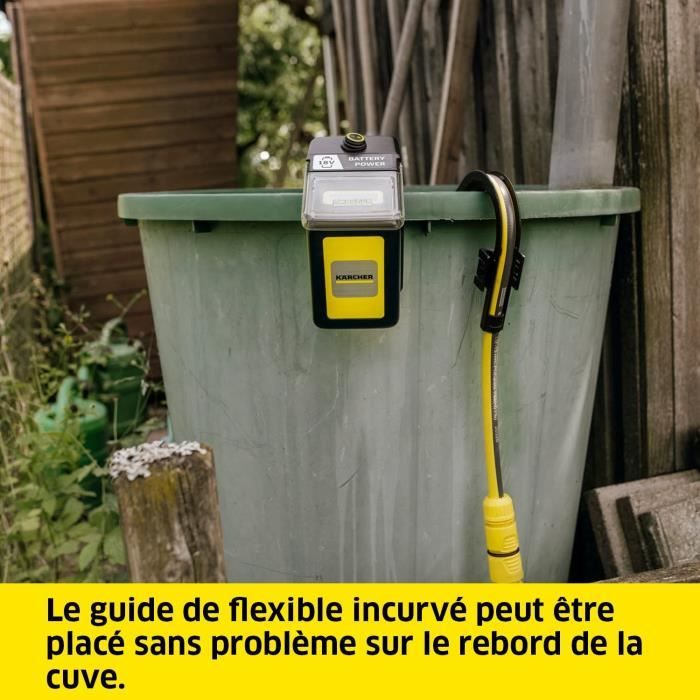 Pompe vide-futs sur batterie KARCHER BP 2.000-18 (Livré sans batterie ni chargeur) KARCHER