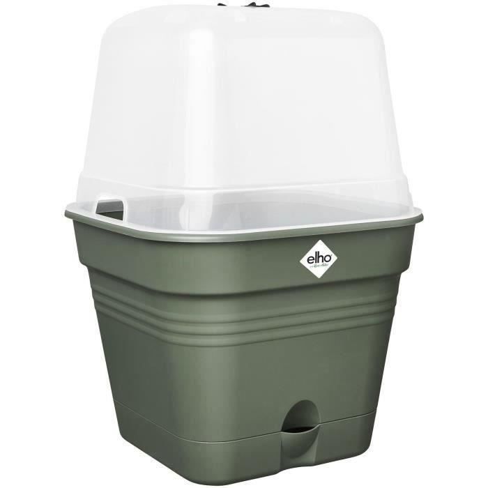 Pot de culture ELHO Green Basics Carré - Ø 35 - Plastique - 14 l - Vert ELHO