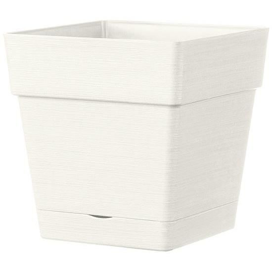 Pot de fleur - DEROMA - Quadro Save R - 31L - 35cm - Blanc DEROMA