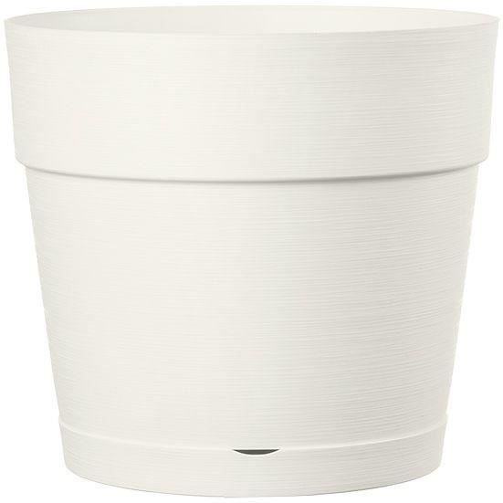 Pot de fleur - DEROMA - Vaso Save R - 58L - 48cm - Blanc DEROMA