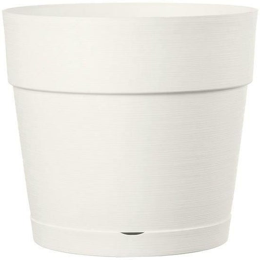 Pot de fleur - DEROMA - Vaso Save R - 58L - 48cm - Blanc DEROMA