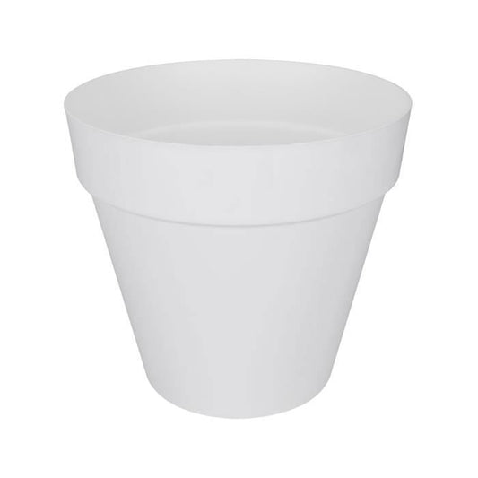 Pot de fleur Elho Plastique Rond Loft Urban Blanc Ø 50 x H.44 cm 48 l ELHO GIVE Room TO Nature