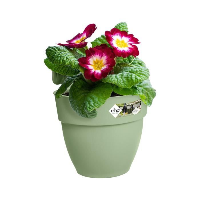 Pot de fleurs ELHO - Vibia Campana Easy Hanger Small - Vert Pistache - Balcon extérieur ELHO