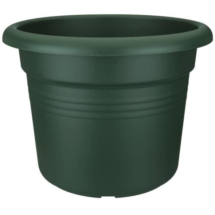 Pot De Fleurs Rond GREEN BASICS - Plastique  - Ø40 - Leaf Green ELHO