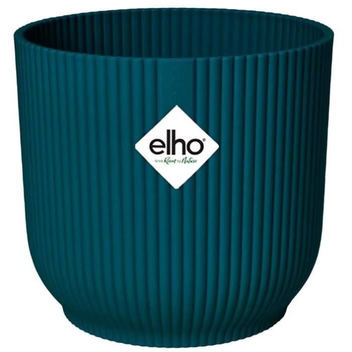 Pot De Fleurs Rond GREEN BASICS - Plastique  - Ø45 - Noir ELHO