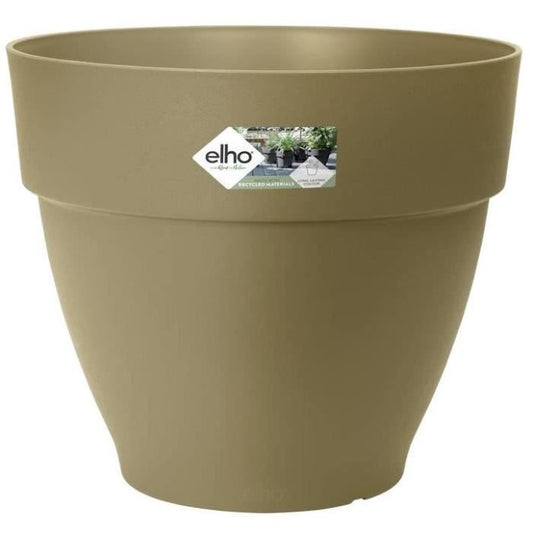 Pot De Fleurs Rond VIBIA - Plastique Réservoir - Ø47 - Vert ELHO