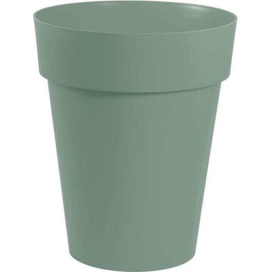 Pot de fleurs vase - EDA PLASTIQUE - Toscane mi-haut - Vert laurier - 44x53cm - 50L EDA PLASTIQUE