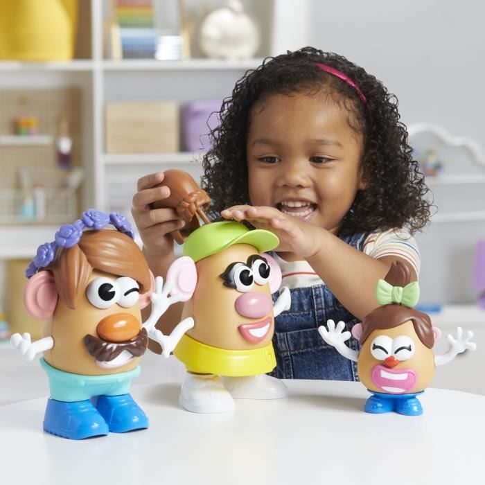 Potato Head coffret La famille Patate avec 44 pieces jouets préscolaires créatifs pour tout-petits pour filles