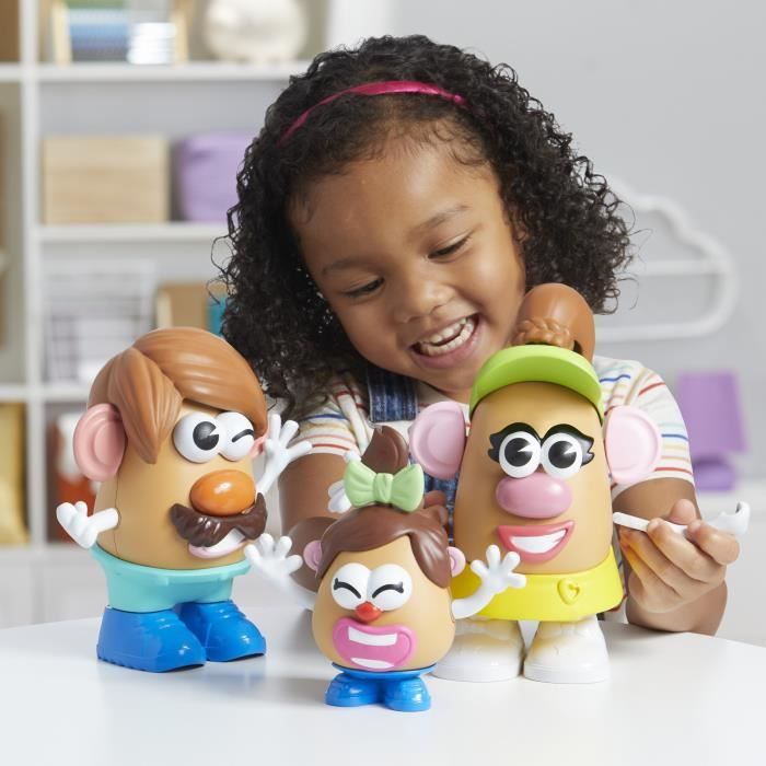 Potato Head coffret La famille Patate avec 44 pieces jouets préscolaires créatifs pour tout-petits pour filles