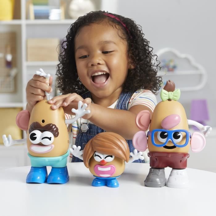 Potato Head coffret La famille Patate avec 44 pieces jouets préscolaires créatifs pour tout-petits pour filles