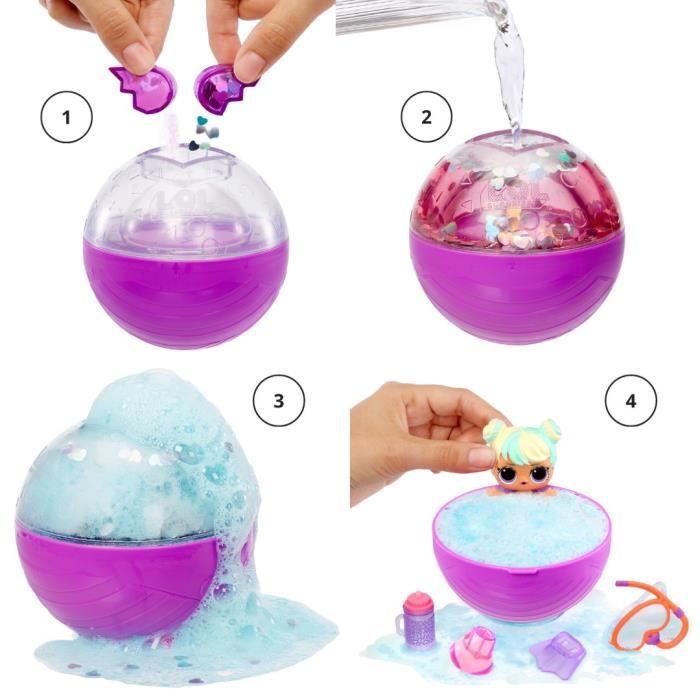 Poupée L.O.L. Surprise Bubble Surprise avec accessoires - Aléatoire - Blanc - Mixte - 4 ans