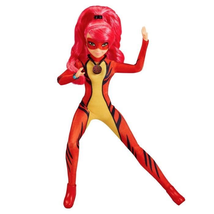 Poupée mannequin articulée BANDAI - Miraculous World: Shanghai la Légende de Ladydragon - 26 cm