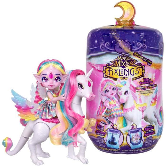 Poupée Pixling Unia et Cosmic - MAGIC MIXIES - Poupée et licorne en flacon avec ingrédients