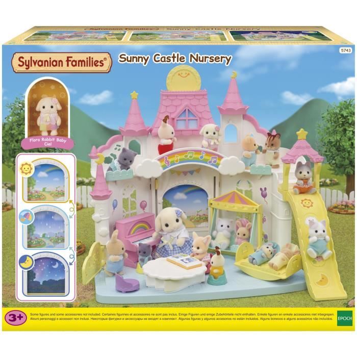 Poupée - SYLVANIAN FAMILIES - La creche ensoleillée - Multicolore - Mixte - Intérieur