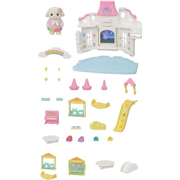 Poupée - SYLVANIAN FAMILIES - La creche ensoleillée - Multicolore - Mixte - Intérieur