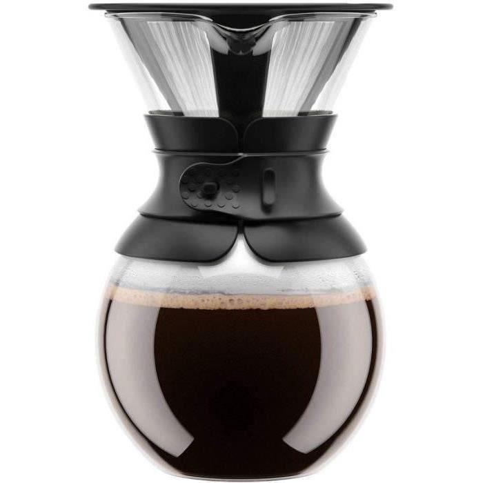 POUR OVER - Cafetiere BODUM , filtre permanent maille inox, 1.0 l, 8 tasses - Paloma Tech