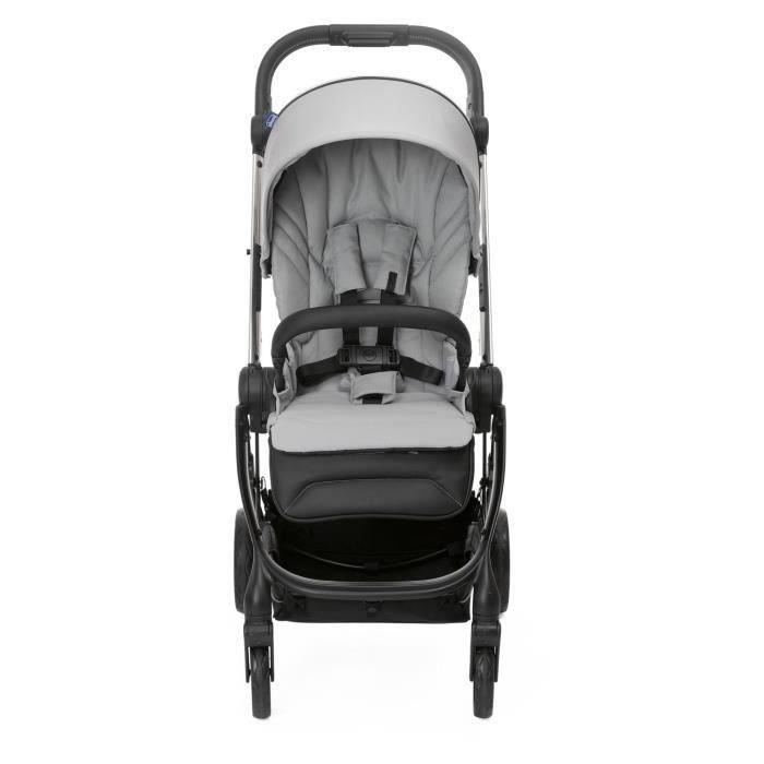 Poussette compacte CHICCO One4Ever Silverleaf - Poussette citadine - Mixte - mois - Naissance - Gris