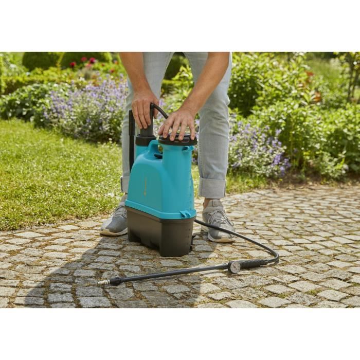 Pulvérisateur dorsal GARDENA 12L avec lance télescopique et filtre intégré GARDENA