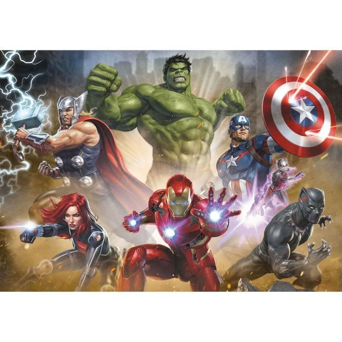 Puzzle 1000 pieces AVENGERS - EDUCA - Dessins animés et BD - Enfant 12 ans +