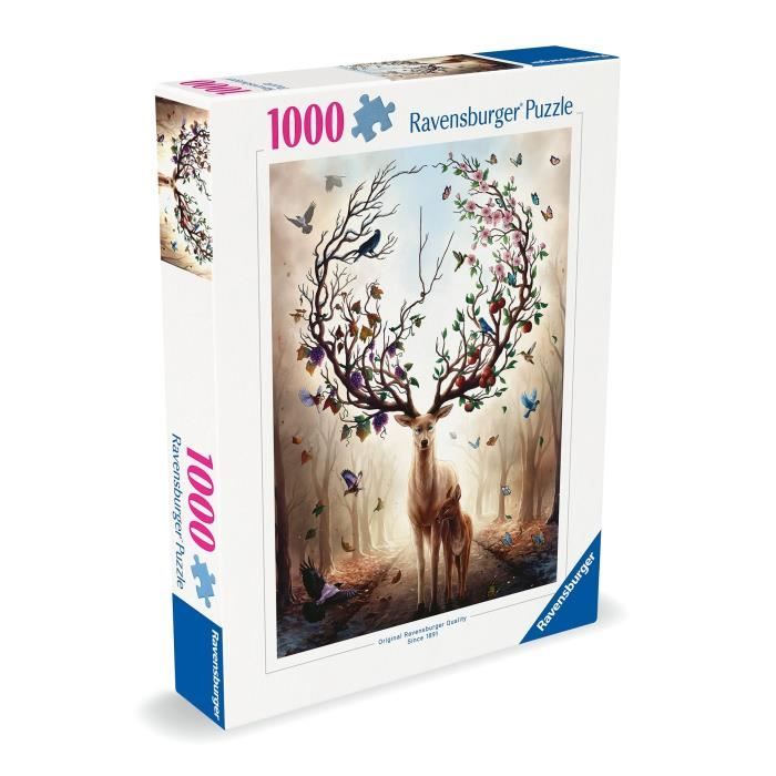 Puzzle 1000 pieces Cerf Fantaisie Adultes et enfants dés 14 ans Puzzle de qualité supérieure 12000459 Ravensburger