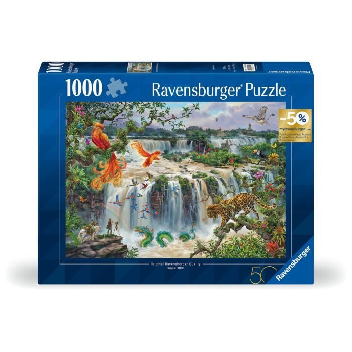 Puzzle 1000 pieces Chutes d’eau Adultes&enfants des 14 ans Puzzle de qualité supérieure 12000853 Edition 50 ans