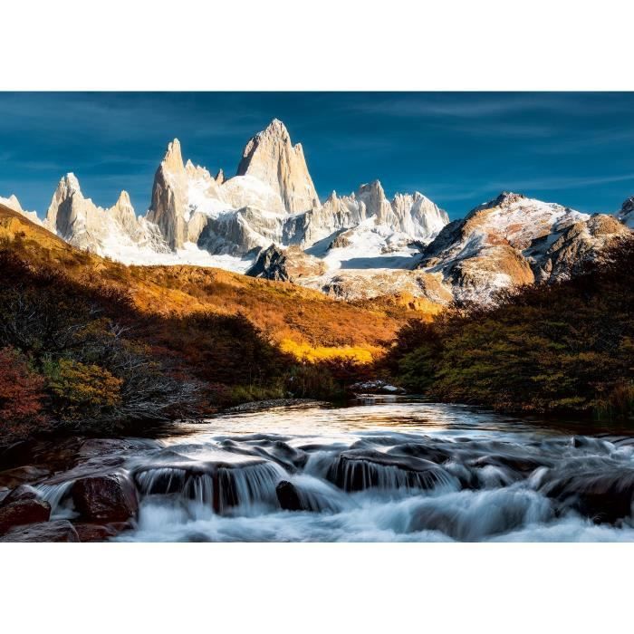 Puzzle 1000p Le Fitz Roy Patagonie (Highlights) Adultes & enfants Des 14 ans Puzzle de qualité supérieure 12000253