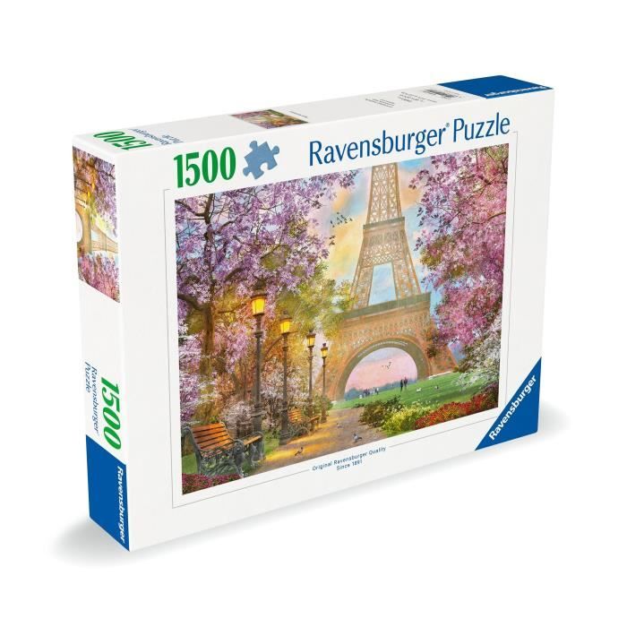 Puzzle 1500 pieces Amour a Paris Adultes & enfants des 14 ans Puzzle de qualité supérieure 80x60cm 12000694 Ravensburger