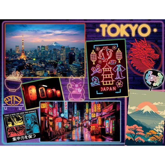 Puzzle 2000 pieces Découverte de Tokyo Nathan 12001091 A partir de 14 ans