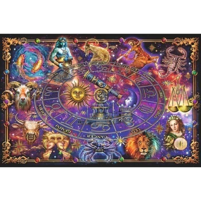 Puzzle 3000 pieces Signes du zodiaque Puzzle adultes Animaux corps humain & nature Espace Des 14 ans 16718 Ravensburger