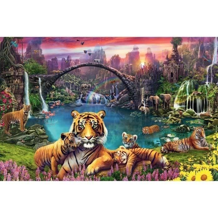 Puzzle 3000 pieces Tigres au lagon Adulte A partir de 14 ans 00016719 Ravensburger