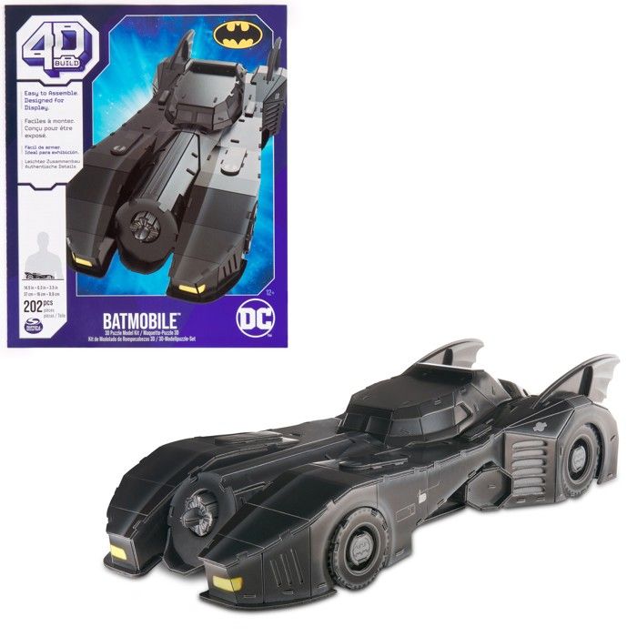 Puzzle 4D Build Batman Batmobile Modele 3D de voiture a assembler