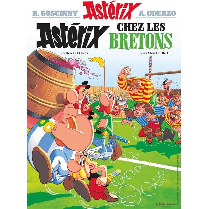 Puzzle 500 pieces Astérix chez les Bretons Des 10 ans Collection Mes Héros 87824 Nathan