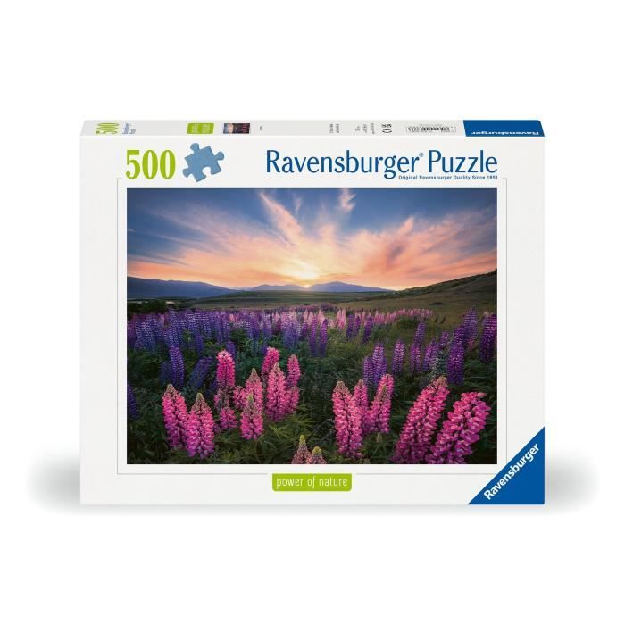 Puzzle 500 pieces Les lupins (Nature edition) Des 12 ans Puzzle de qualité supérieure 12000688 Ravensburger