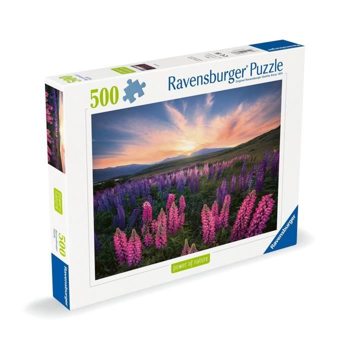 Puzzle 500 pieces Les lupins (Nature edition) Des 12 ans Puzzle de qualité supérieure 12000688 Ravensburger