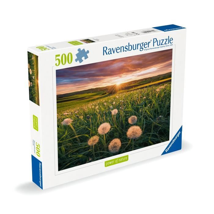 Puzzle 500 pieces Pissenlits au crépuscule Des 12 ans Puzzle de qualité supérieure 12000592 Ravensburger