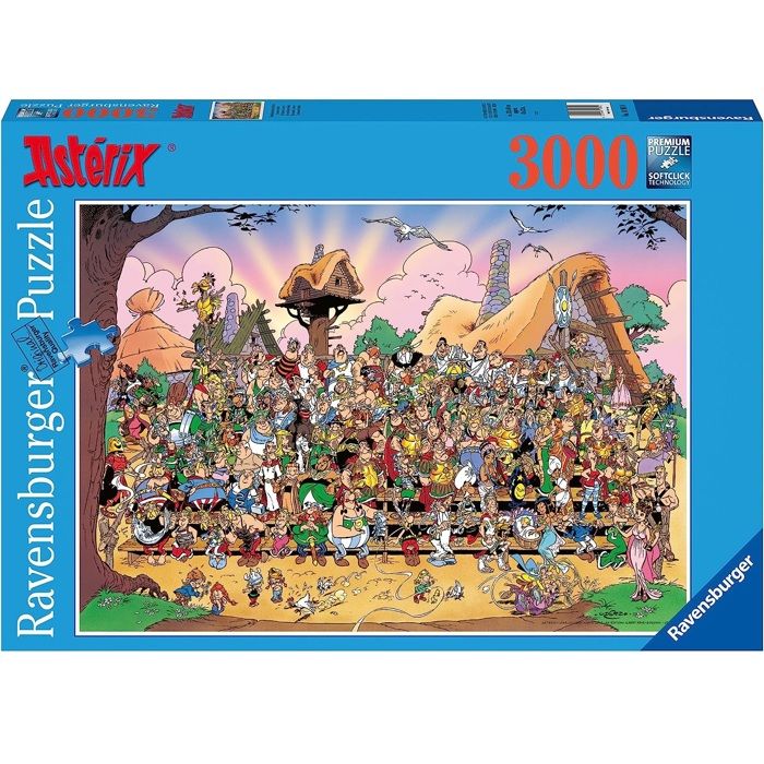 Puzzle adulte 3000 pieces - L’univers Astérix - Personnages - Ravensburger