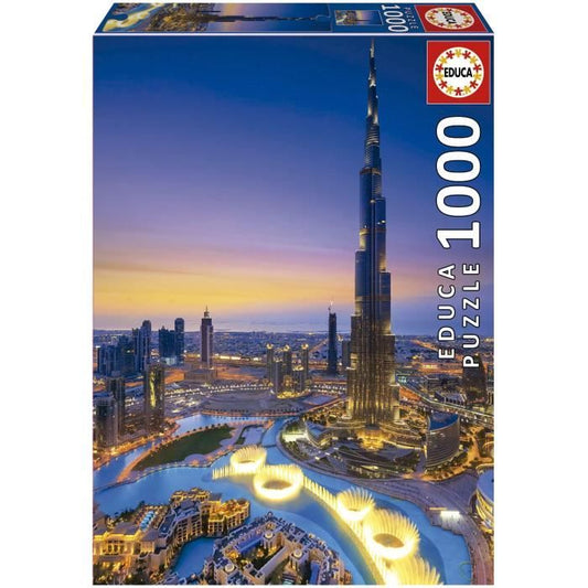 Puzzle Architecture et monument - EDUCA - BURJ KHALIFA ÉMIRATS ARABES UNIS - 1000 pieces