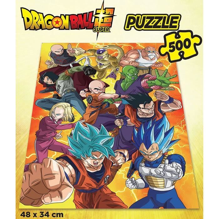 Puzzle EDUCA - 500 pieces - Dragon Ball Super - Son Goku et ses amis