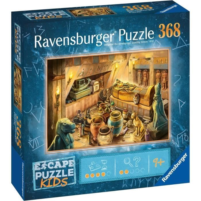 Puzzle enfant - Dans l’Égypte ancienne - Escape Game kids - Ravensburger