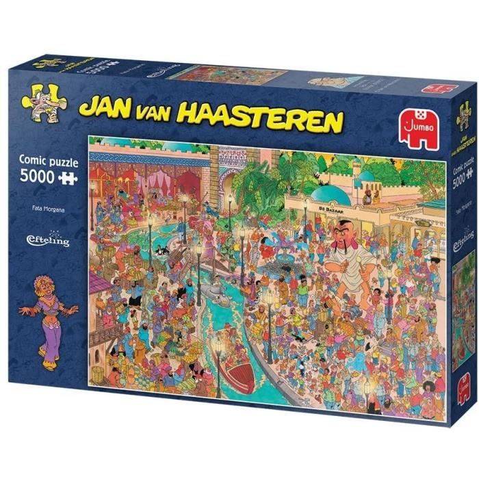 Puzzle - JUMBO - Efteling Fata Morgana 5000 pcs - Puzzles Jan Van Haasteren qualité et style unique